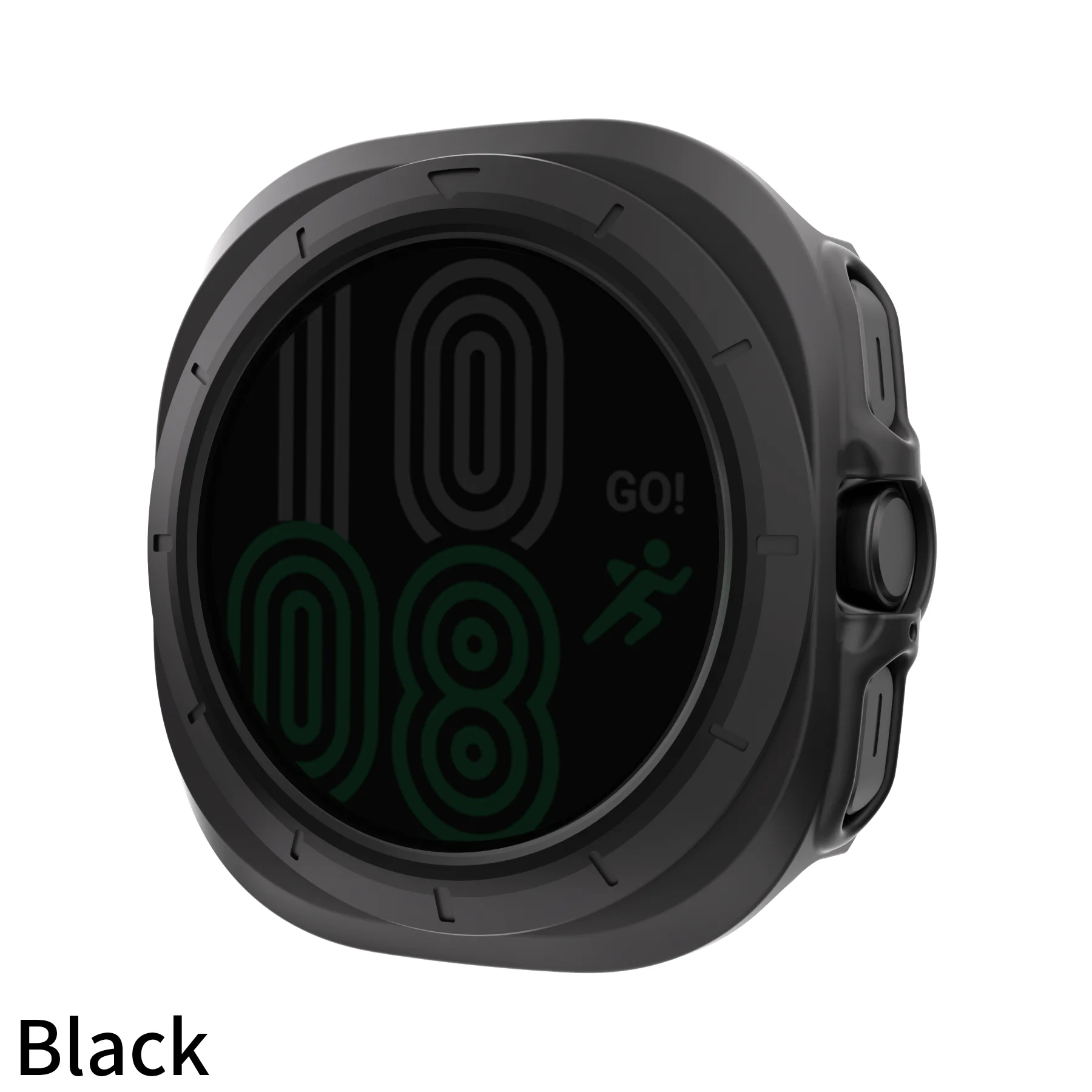 

Защитный чехол для экрана для Samsung Galaxy Watch 7 Ultra 47 мм, защитное закаленное стекло + Чехол-бампер для Galaxy Watch 7 Ultra