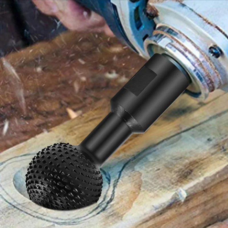 Sphere Rotary Grinding Head Angle Grinder With Box Drill Bit Ball Gouge Wood Carving Polishing Grinding Pit 10/14mm File Tools