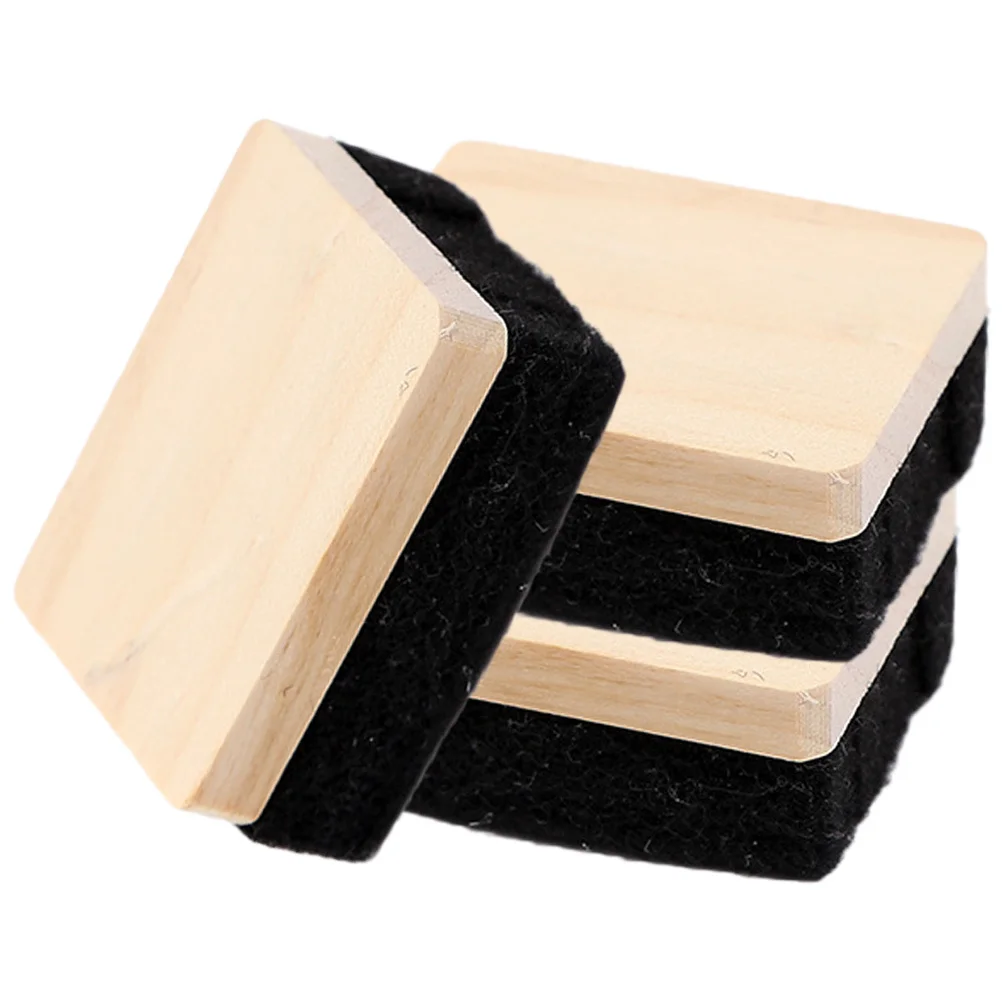 3 قطع من ممحاة السبورة الخشبية لتنظيف السبورة وخفيفة الوزن وممحاة لوح المسح الجاف للفصول الدراسية والمكتب والمدرسة #4