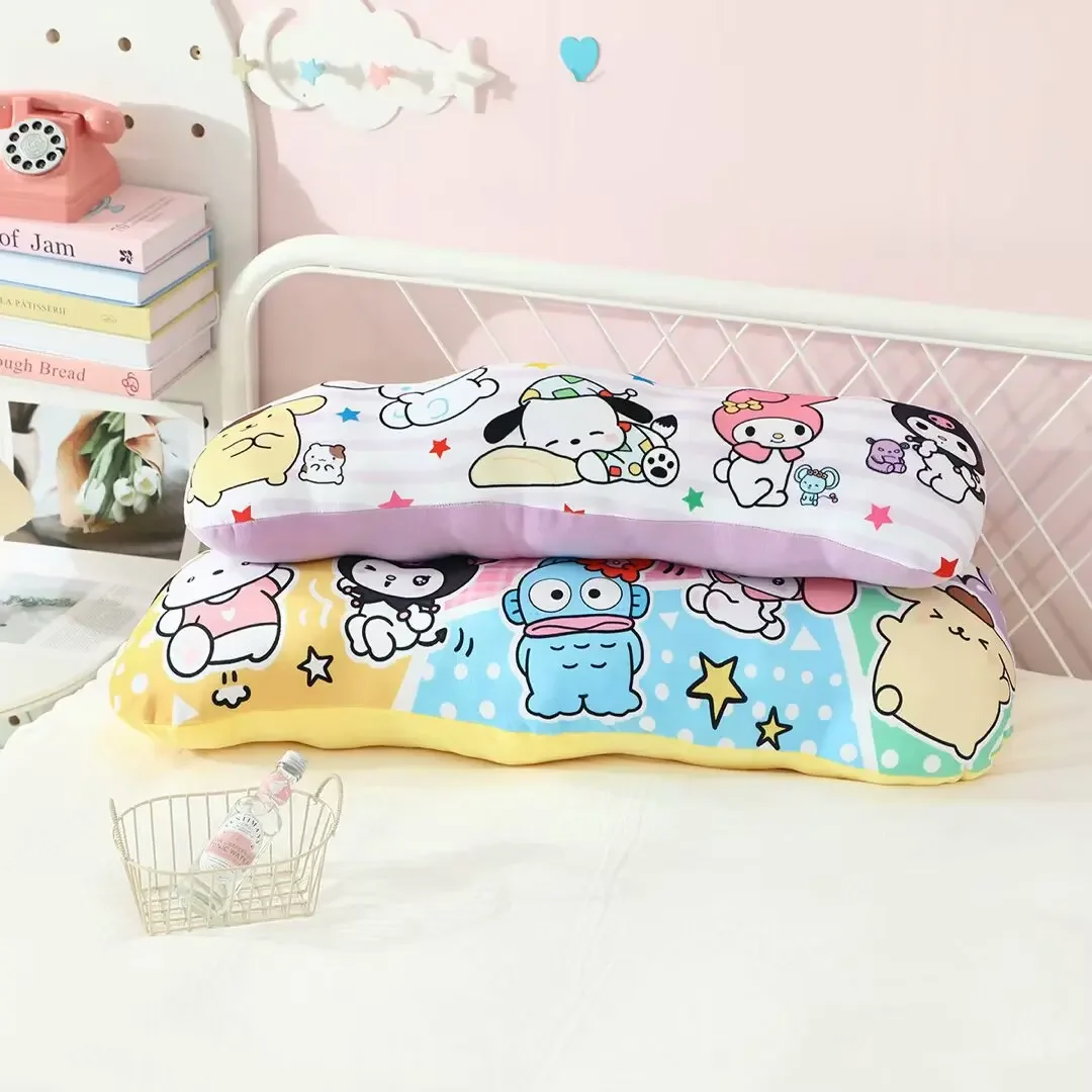 Very Soft Crayon Shin Chan Long Pillow Cartoon Kuromi Printed Plushies Big Size Sofa Bed Back Cushion Comfortable Home Decor