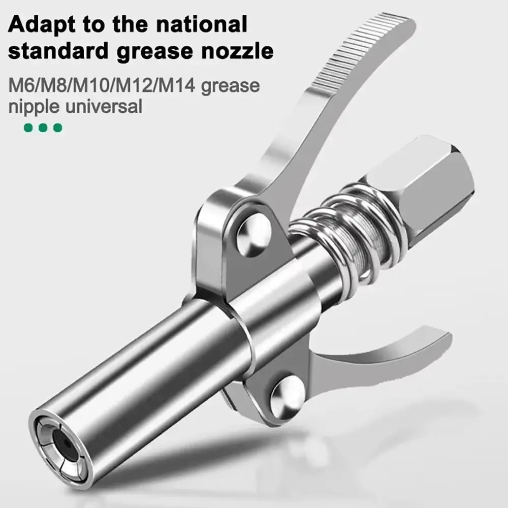 

Новый адаптер для смазки 10000PSI, сверхмощный адаптер NPT1/8, насадка для смазки масла, быстроразъемный соединительный масляный насос