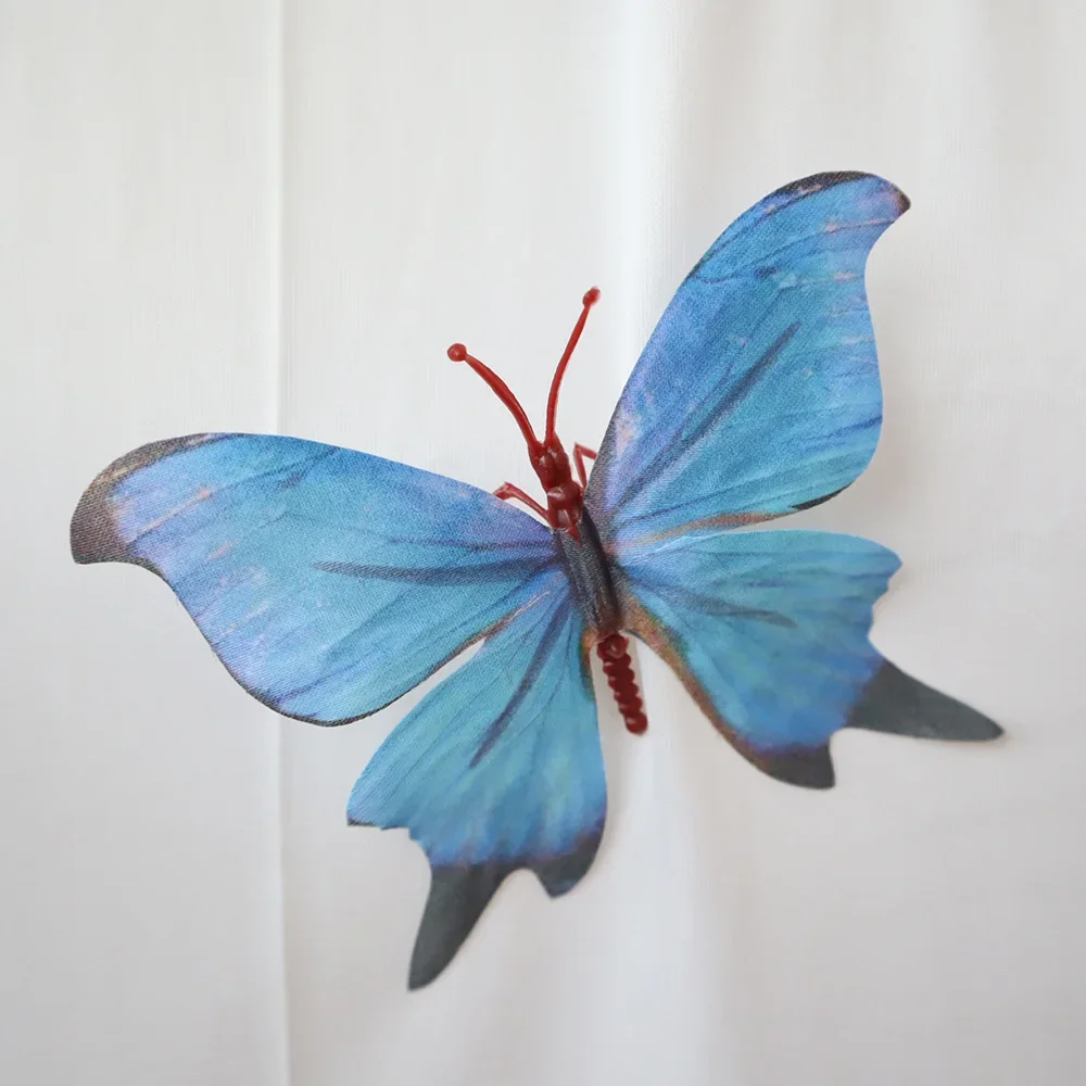 

Mini Artificial Color 3D Butterfly Valentines Interior Decoration Flower Outdoor Wedding Supplies Three-dimensional Butterfly