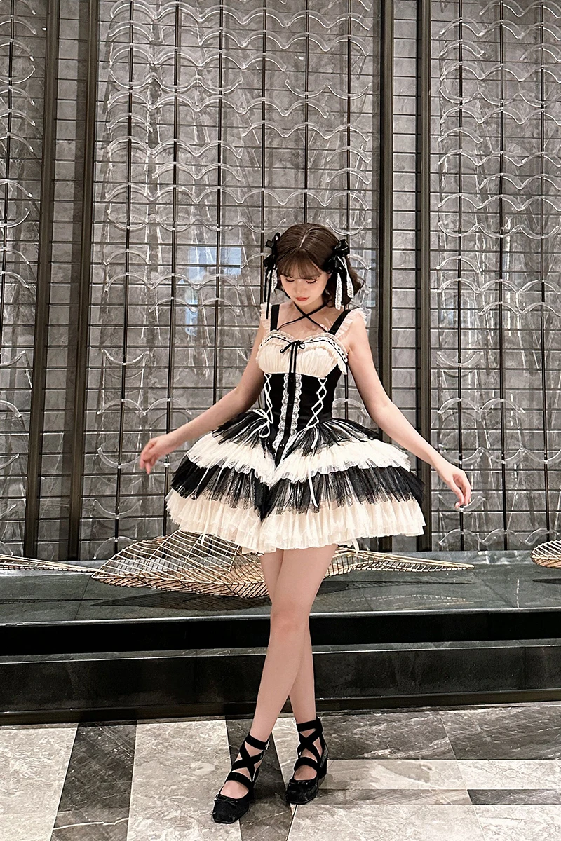 Vaarwel Ballet Lolita Hemdjurk Door Alice Girl-Pre-Order