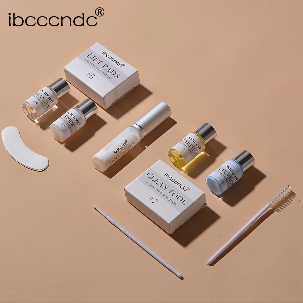 Ibcccndc Lash Lift Kit Lamination Of Eyelashes Lifting Eyelash Perming Kit Beauty Salon Home Use Eye Lash Curling Lift Pad Tools