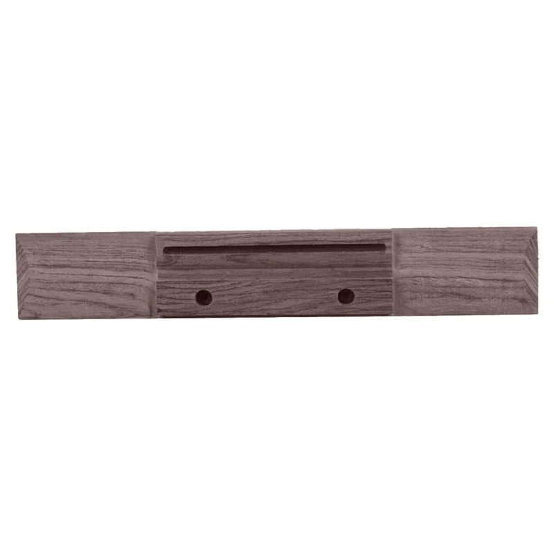 Q39E Folk Guitar 6 Holes Code Bridge Replacement Acoustic Guitar Rosewood Bridge Universal Classical Guitar Size Bridge