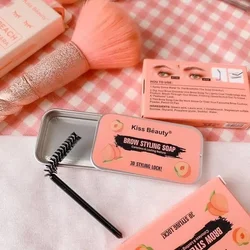 Eyebrow Soap Wax Trimmer Fluffy Feathery Waterproof Long Lasting 3D Eyebrow Pomade Setting Gel Fashion Women Makeup Tools