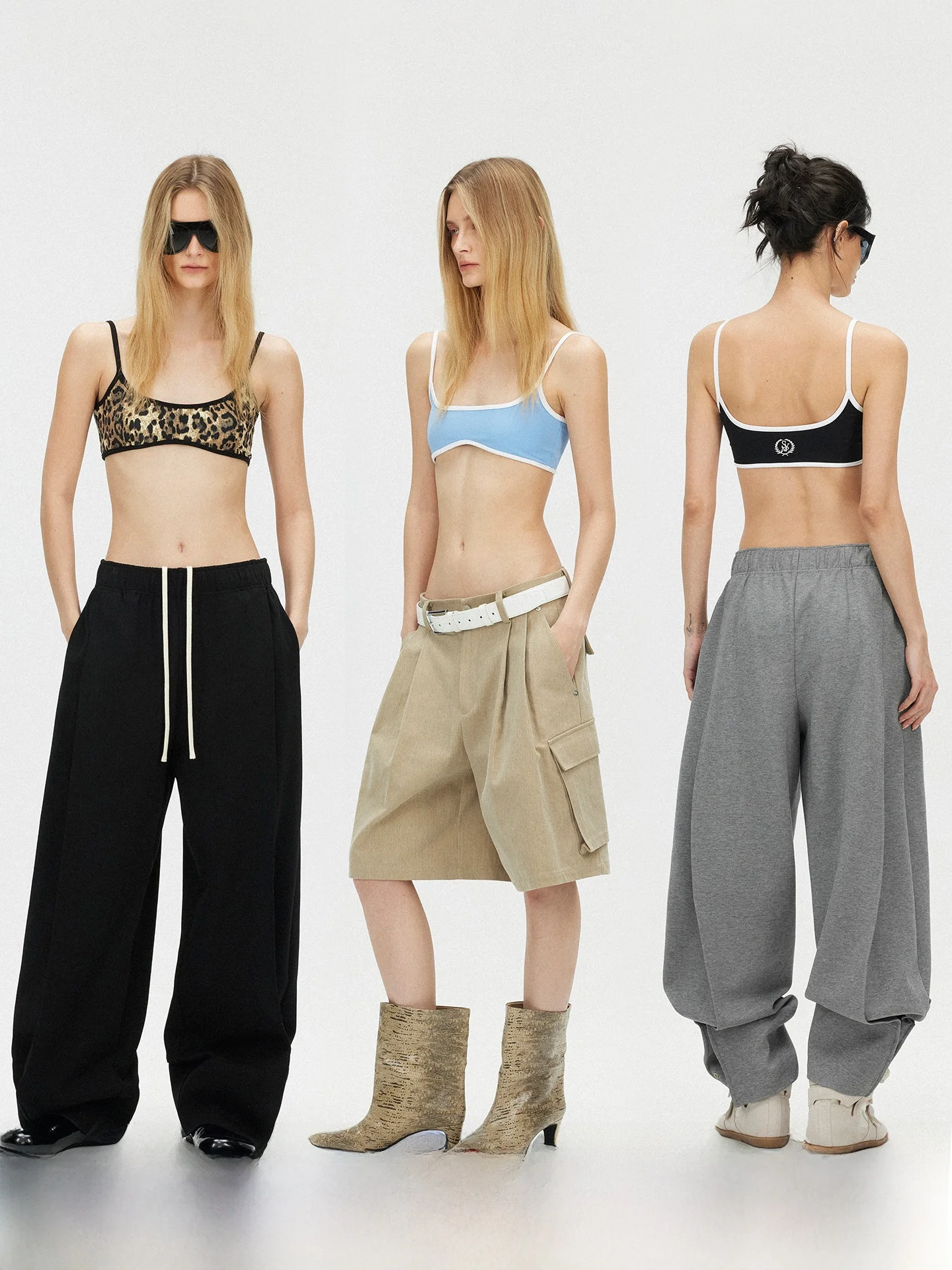 

Модный универсальный женский топ-майка Saumple Study Symp Color Blo с эффектом утяжки, со встроенными чашечками для груди