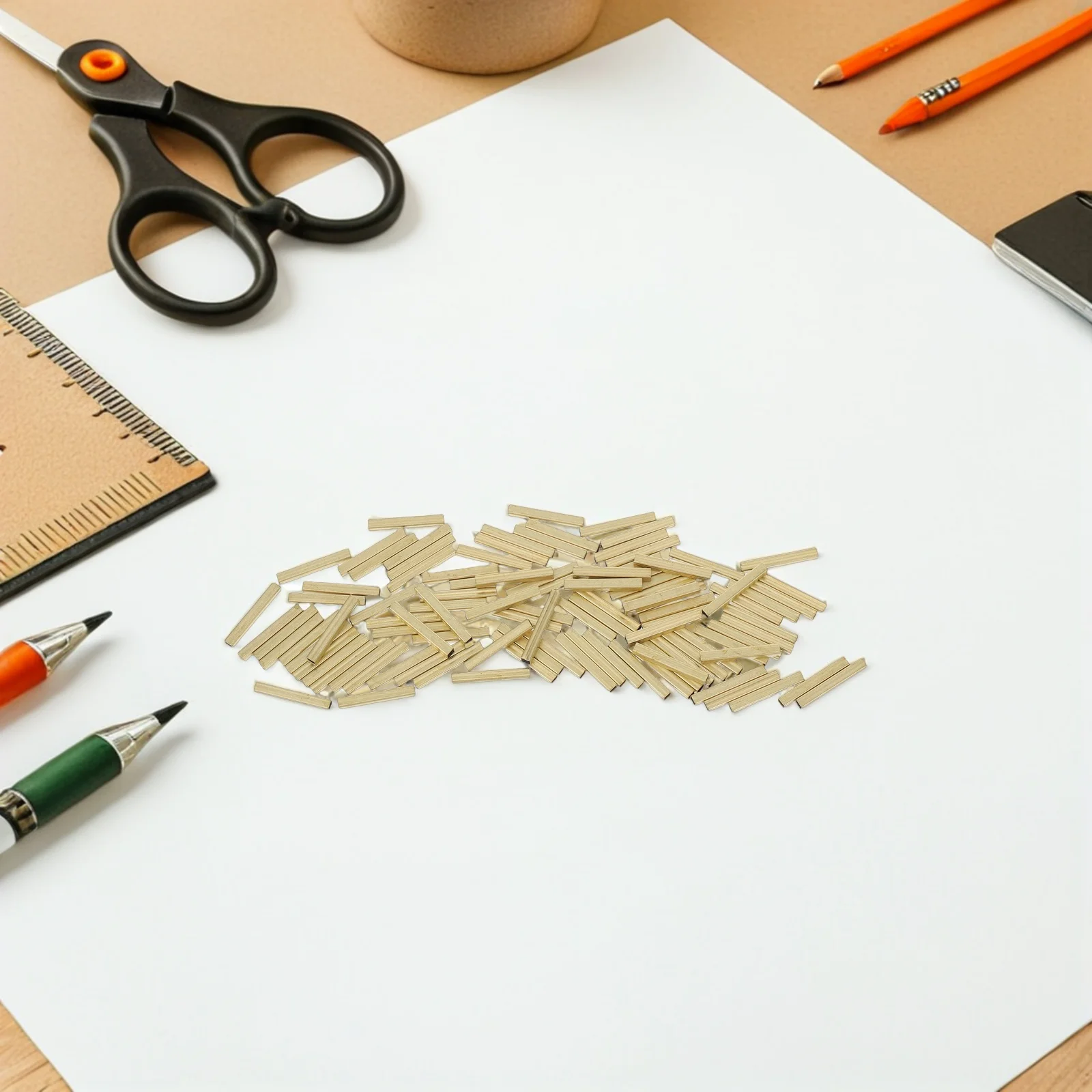 100Pcs Copper Tube Beads Hollow Square Brass Tubes Gold Plated for DIY Jewelry Making Supplies Bracelets Necklaces Earring Craft