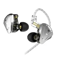 KZ ZSX 5BA 1DD Hybrid Drivers HIFI Earbuds in-Ear Monitor Noise Cancelling Earphones Bass Music Headset KZ ZAS ZS10 PRO ZAR DQS