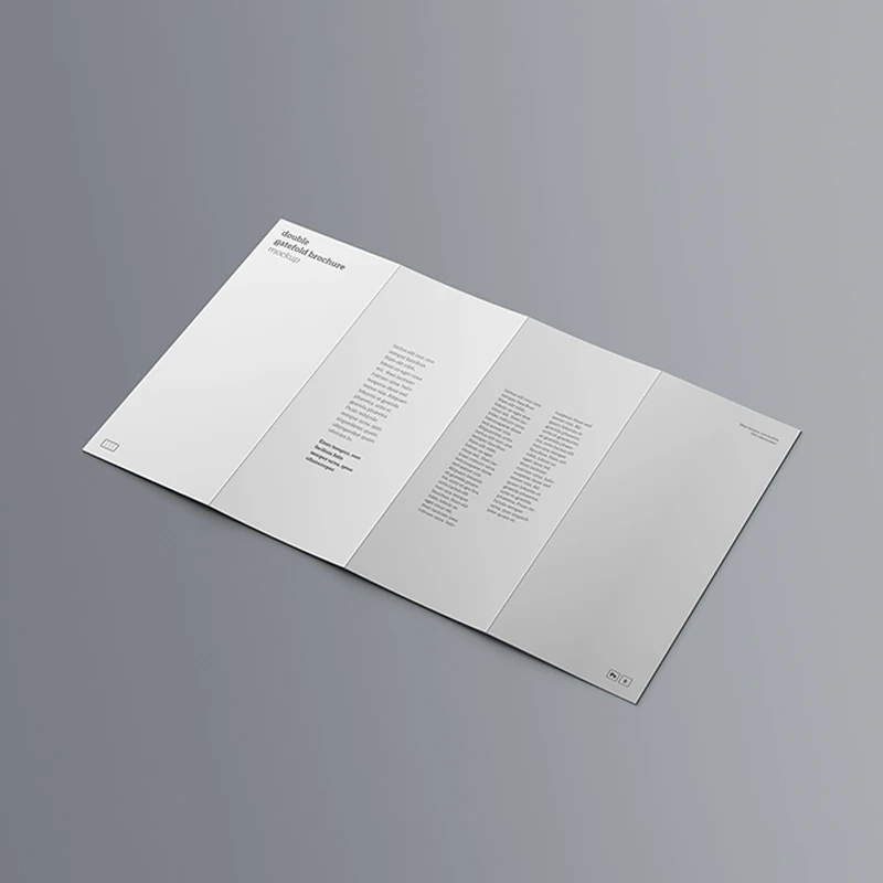 Customized Brochure Custom Logo Business Trifold Flyer Booklet Catalog Brochure Magazine Printing Services