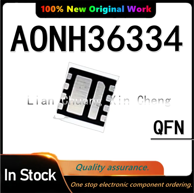 (10pece)100% Original AONH36334 AON36334 AO36334 36334 QFN-8 Chipset In Stock
