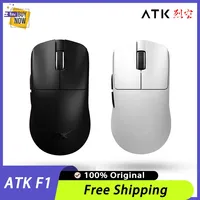 New ATK Blazing Sky F1 Wireless Mouse Three Mode Lightweight 3950 Sensor Gaming Mouse 8K Low Latency E-sport Mice FPS Pc Gamer