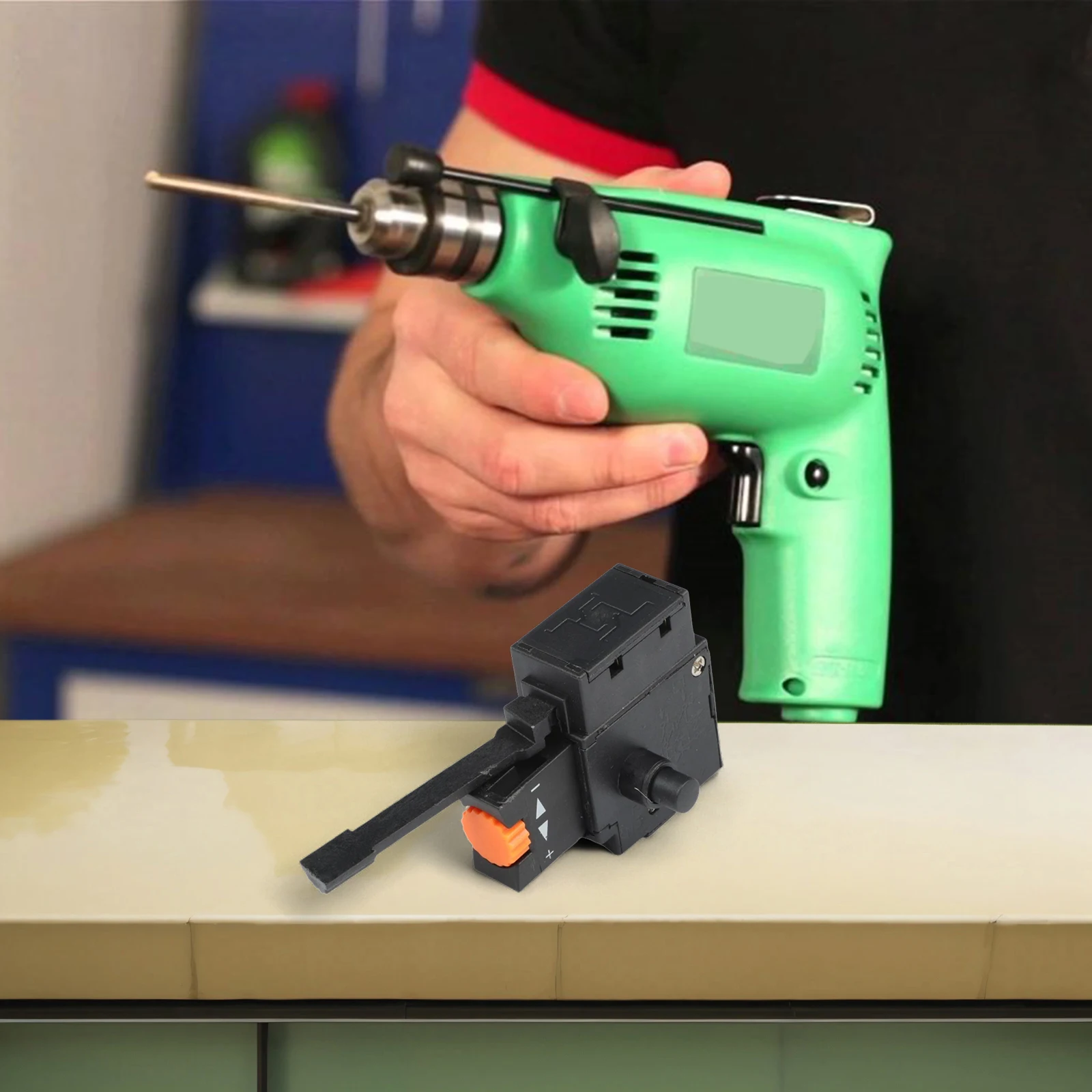 

Drilling Applications As Picture Electric Drill Switch Control Switch For Lithium Drill 1pc Quantity Brand New Drill Accessory