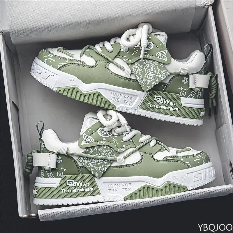 봄 가을 신상 통기성 두꺼운 밑창 키높이 신발 남성 패션 다용도 스니커즈 캐주얼 편안한 신발