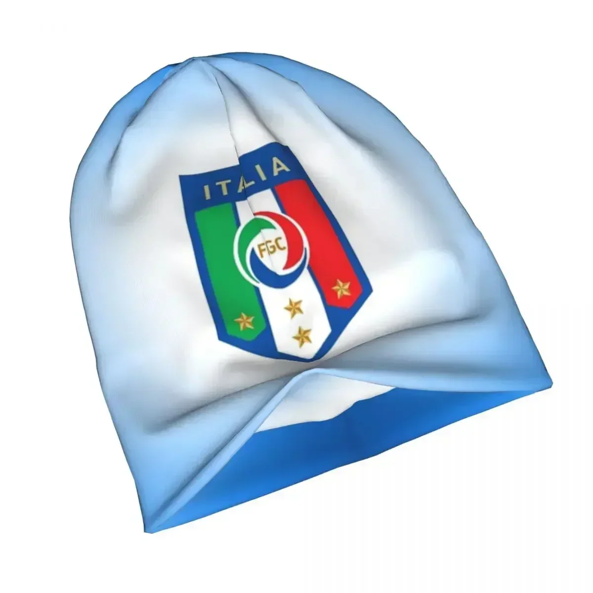 Stars Soccer Football Legends Figc Warm Knitted Cap Hip Hop Bonnet Hat Autumn Winter Beanies Hats for Men Women Adult image 4