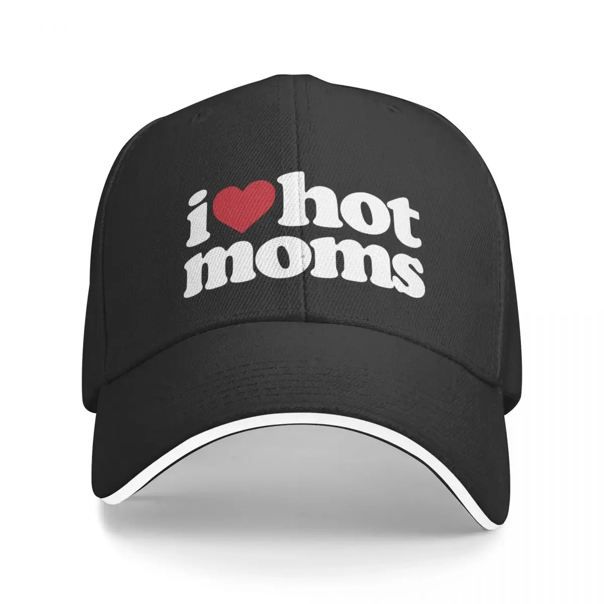 I love hot moms - Iheart hot moms Baseball Cap Golf Cap |-F-| Beach Bag Anime Men's Women's