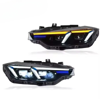 Auto Car Front Headlights Assembly High Quality Headlamps For BMW 3 series F30 2012-2018 Full LED Upgraded for   M3