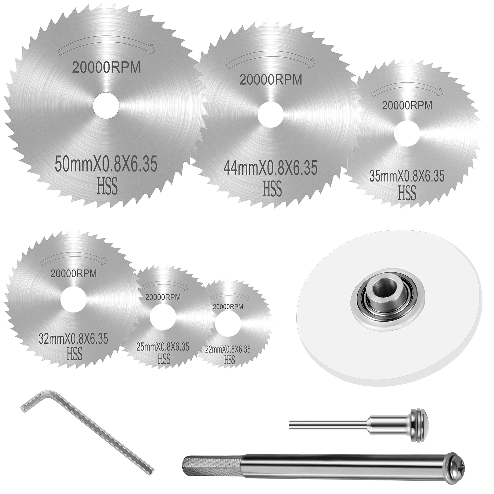 Pipe Inside Cutter Set Precise Plumbing Internal Cutter Tool with Adjustable Depth Gauge Guide and 6 Saw Blades Durable PVC Pipe