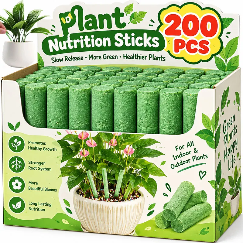 Plant Nutrition Bars Slow-release Sticks Phosphorus Potassium for Healthy Growth Plant Vegetables Flowers Compound Fertilizer
