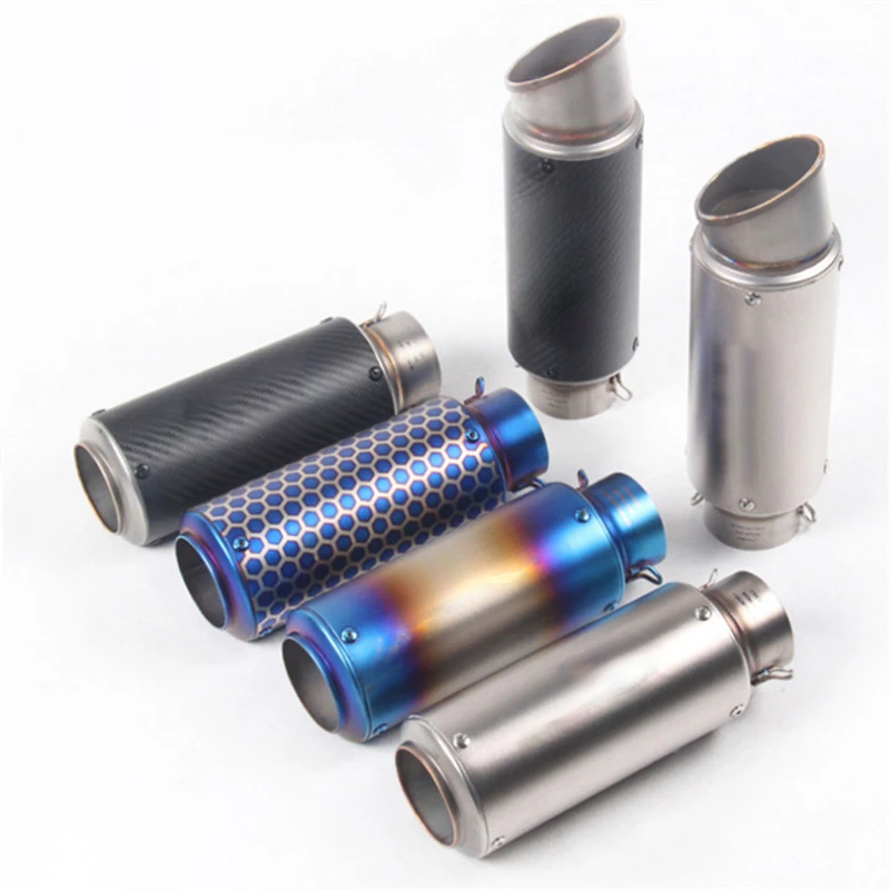 العالمي للدراجات النارية الانزلاق على العادم الأنابيب مع DB القاتل ، الهروب موتو SC الأنابيب ، 51 مللي متر ، 60 مللي متر ، هوندا ، ياماها ، سوزوكي ، كاواساكي ، بينيلي