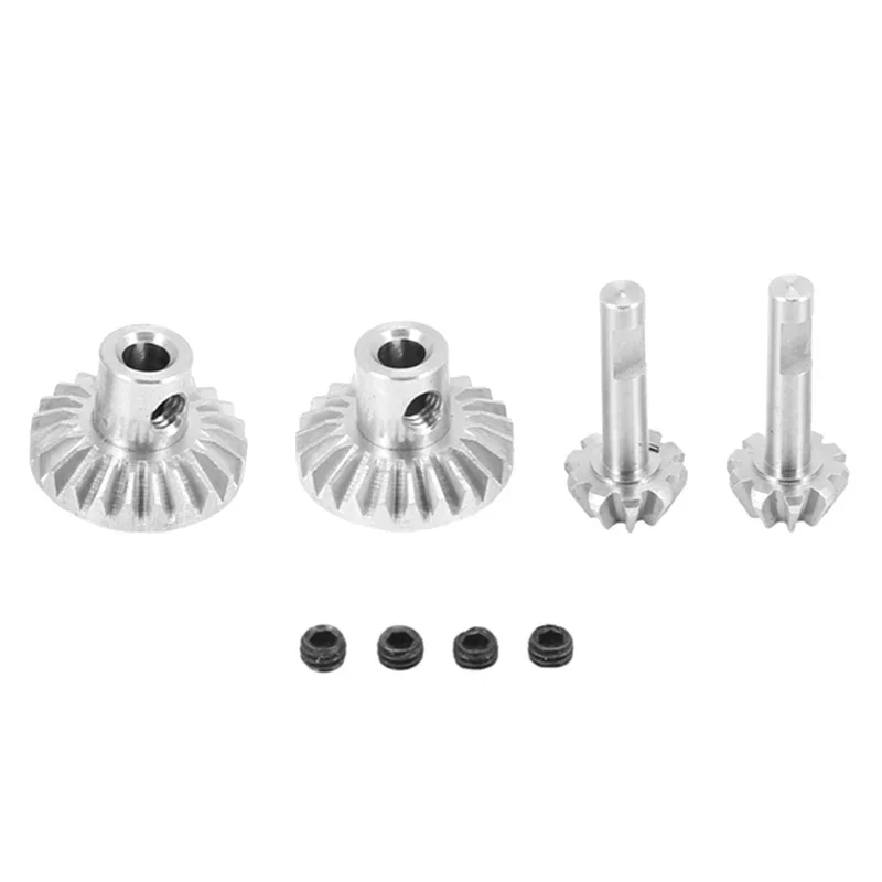 Steel Front and Rear Axle Bridge Gear Drive Shaft Gears Set for WPL B24 B36 C14 C24 MN D90 MN99S Upgrade Parts