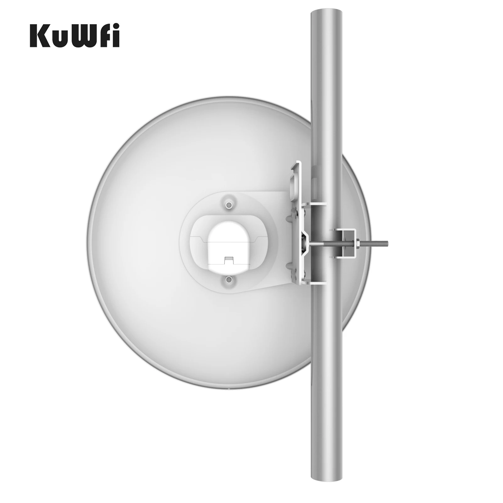 KuWFi dual gigabit port wifi bridge cpe outdoor 20km external internet transmitter IP65 waterproof ptp wireless bridge