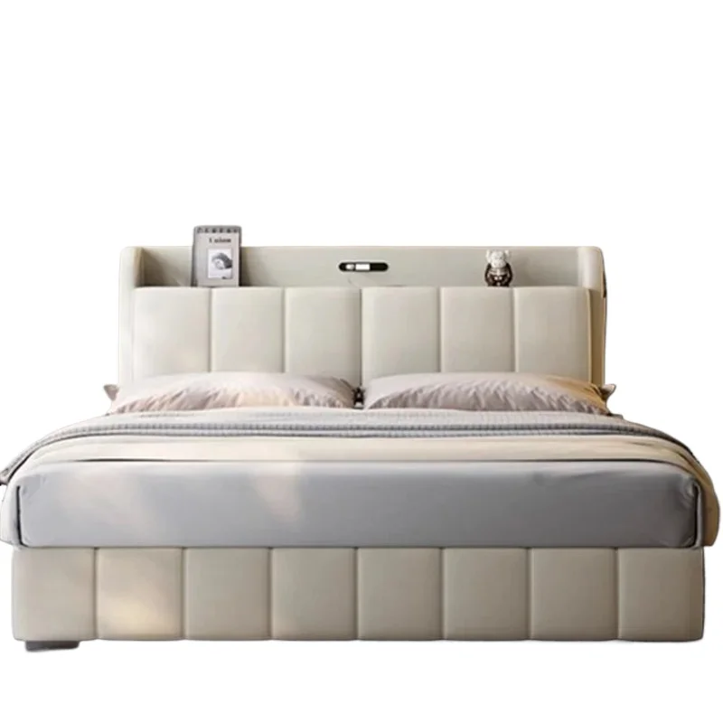 #Italian Comforter Double Bed Luxury Organizer Storage King Size Double Bed Headboards Bedframe Camas De Casal Home Furniture
