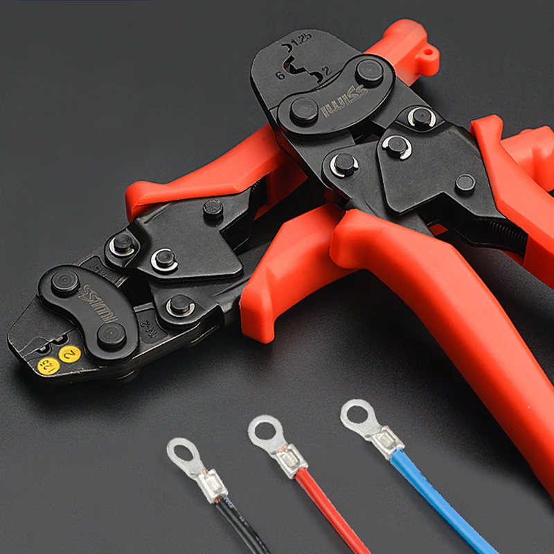 IWISS HS-1MA HS-6MA SN-06 IWS-16 IWS-0670C IWS-0560B Copper nose crimping pliers multifunctional ratchet type crimping pliers