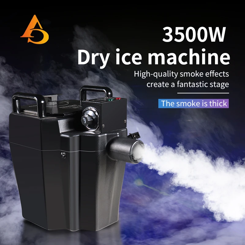 3500W/6000w Low Lying Smoke Machine Nimbus Dry Ice Fog Machine Stage Effect For DJ Wedding Stage Party Events Smoke Generator