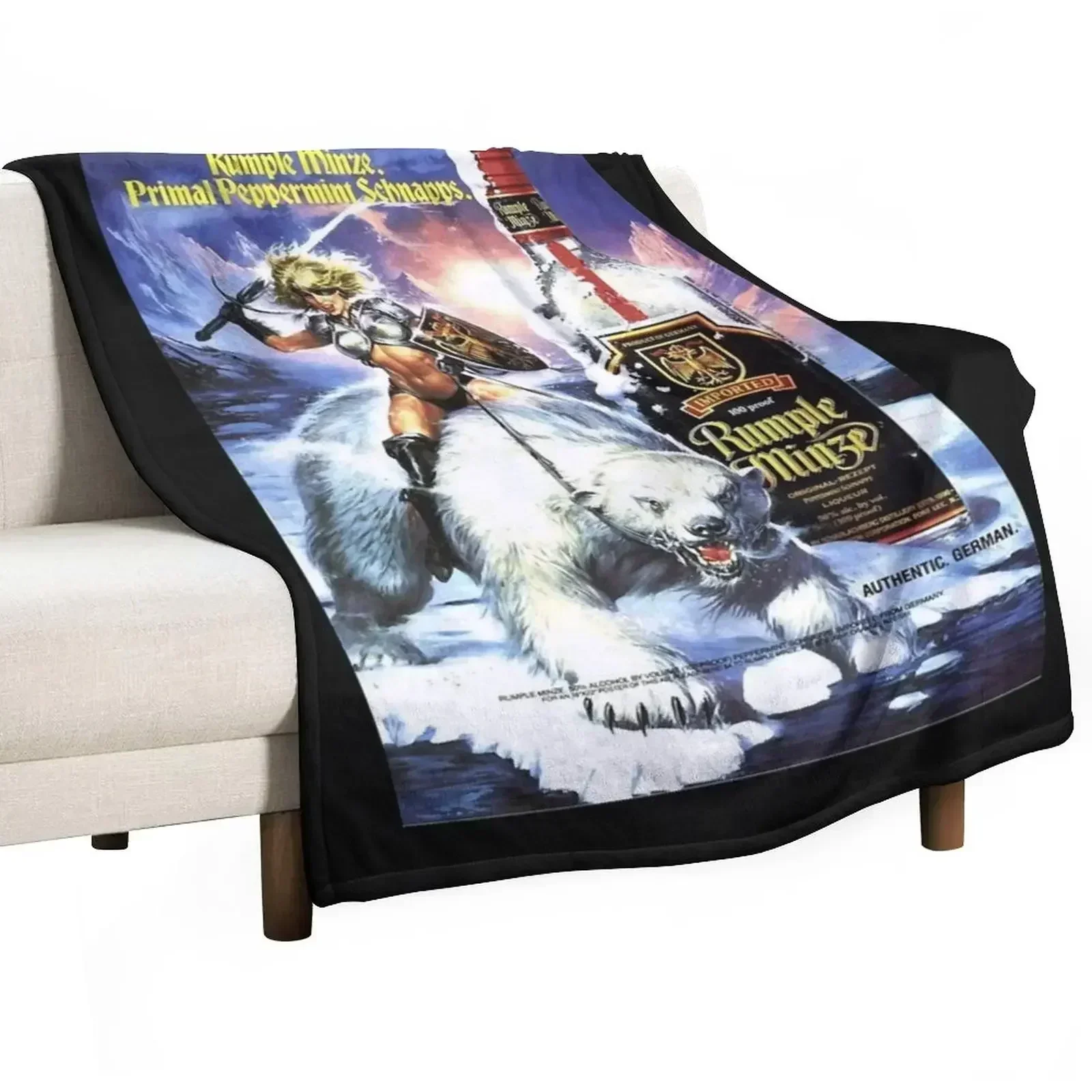 Rumple Minze Primal Peppermint T shirt Classic Throw Blanket Sofa Quilt anime Soft Beds Blankets