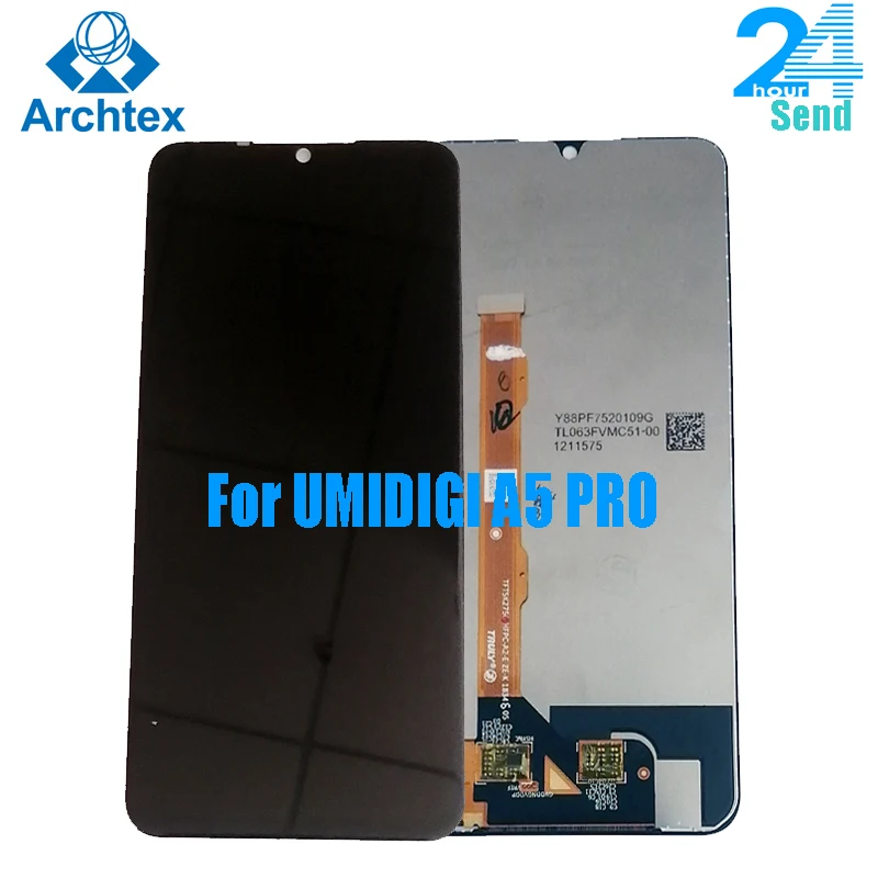 Go! 100% Original UMIDIGI A5 Pro LCD Display and Touch Screen Digitizer Assembly Replacement For Umidigi A7 Pro & A9 Pro