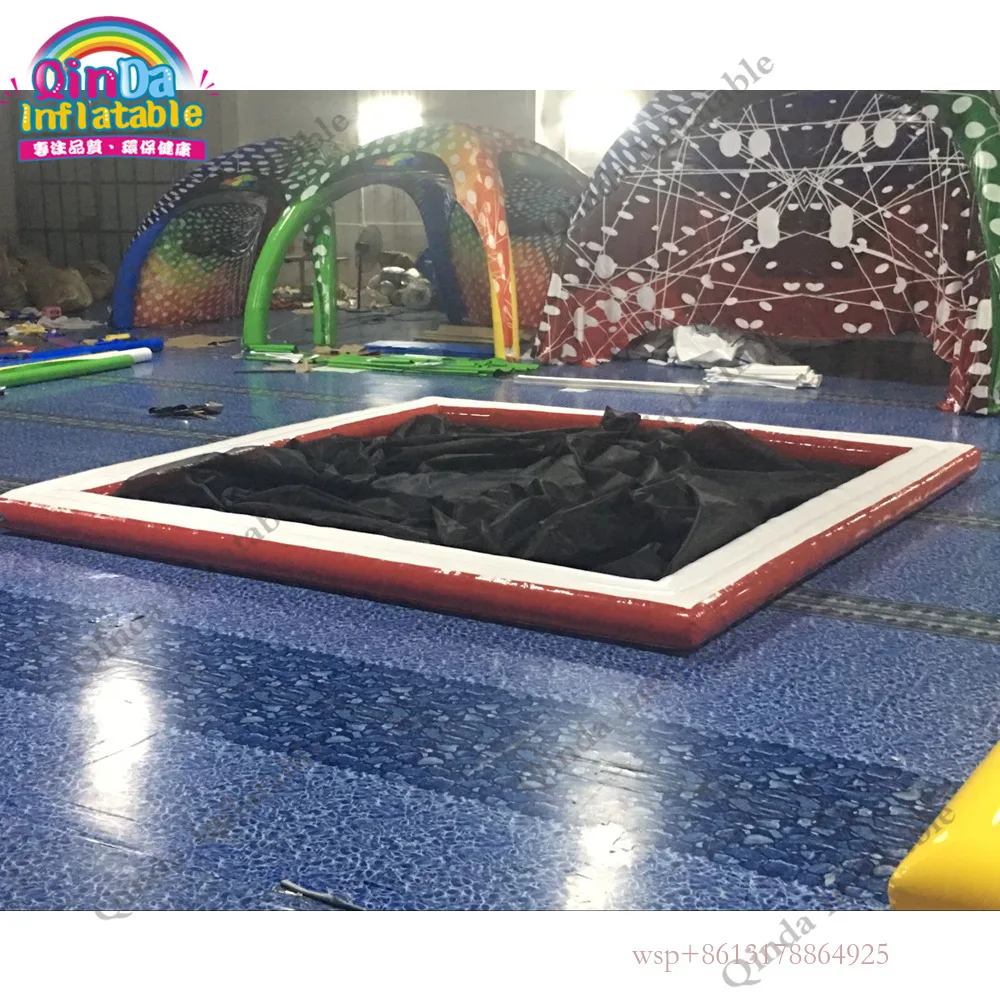 5X4x3m 그물이 있는 풍선 해파리 보호 수영장, 요트용 공장 가격 풍선 물 수영장