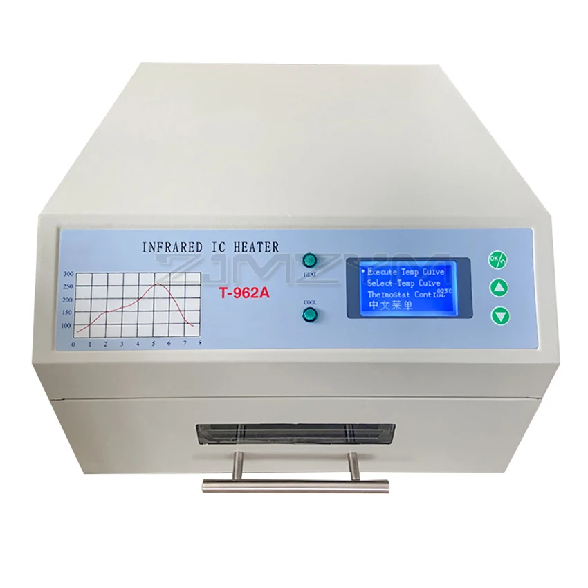T-962A Infrared IC Heater Desktop Reflow Oven Furnace BGA SMD SMT Reflow Soldering Station Machine