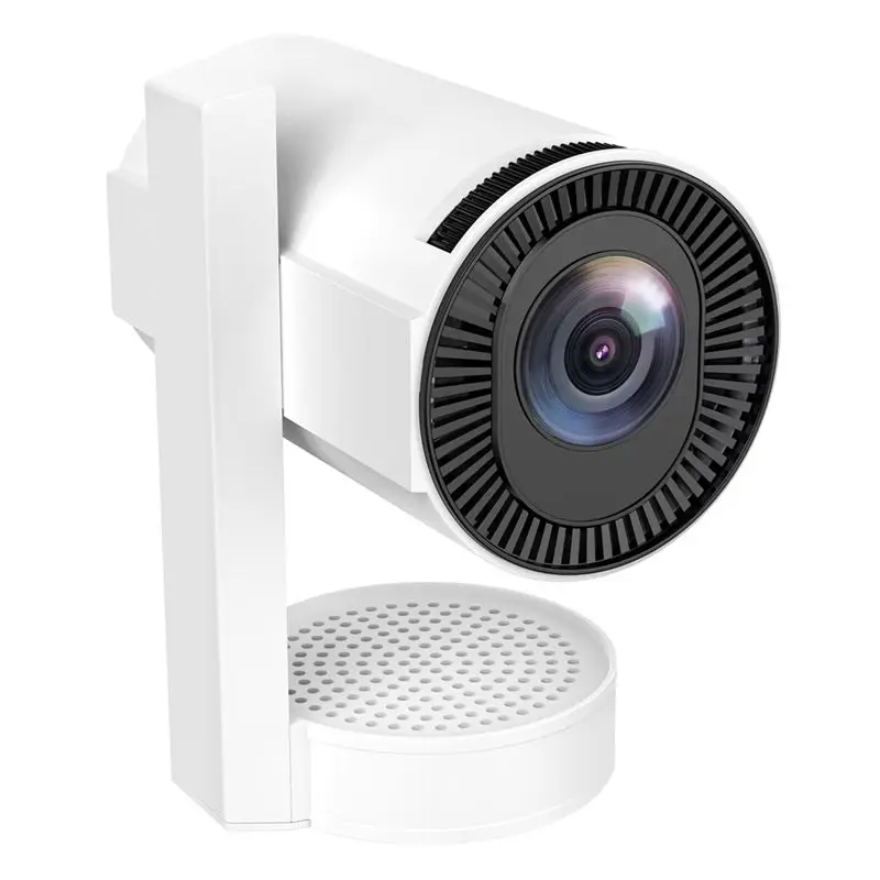 LXYB18B 270 Degree Adjustable Projector Auto Correction 1280X 720P Projector Projector For Home Outdoor EU Plug