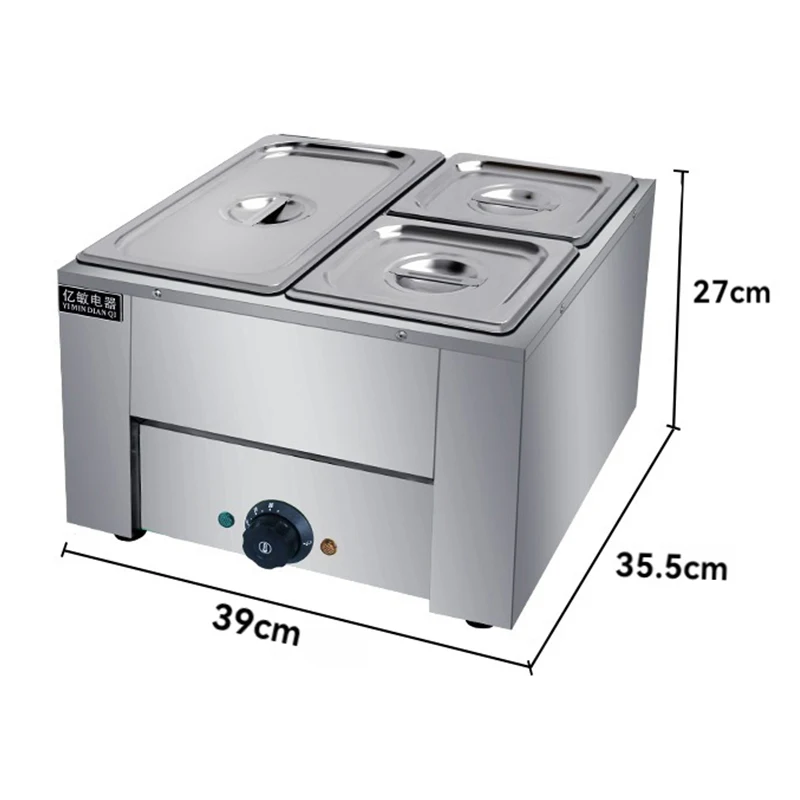 220V/110V Commercial Chocolate Melting Stove Processor Double Cylinder Chocolate Heating Pot Chocolate Melting Oven Machine