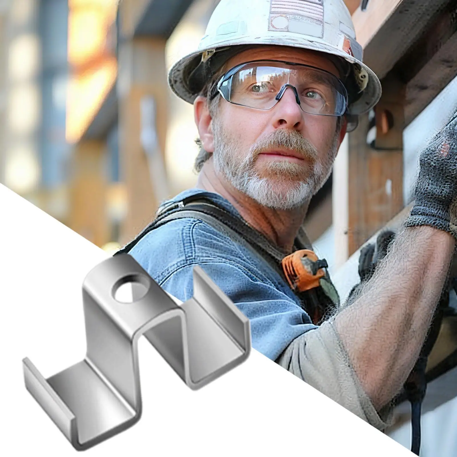 

Saddle Clips For Grating 25-Piece Bar Grating Saddle Clips For Fixing Screw Weather Proof Fixing Clamp For Architects Engineers