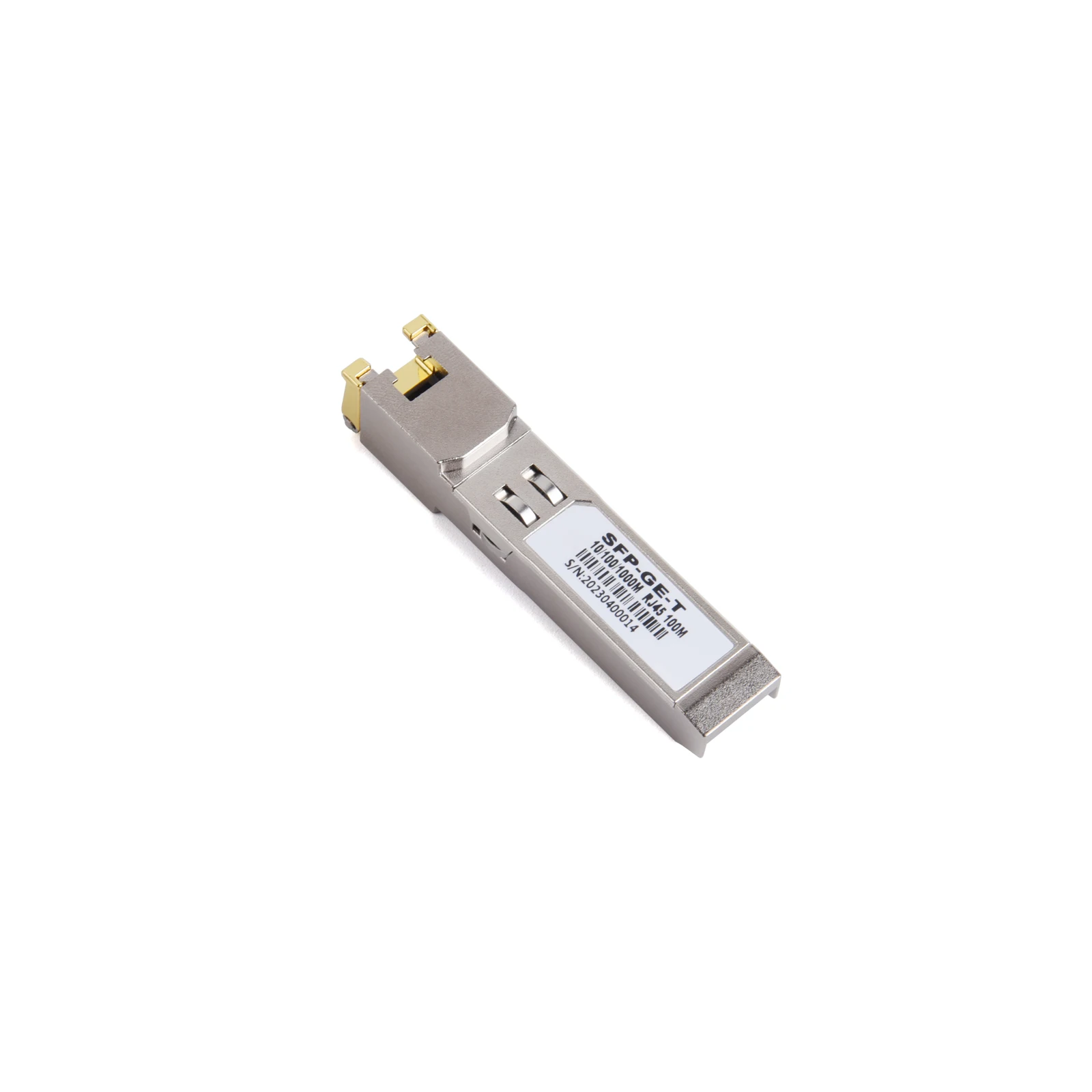 Módulo sfp gigabit rj45, 10m/100m/1000m, adaptável 1000mbps, 1,25g, módulo transceptor 10g, para cisco, mikrotik, switch ethernet