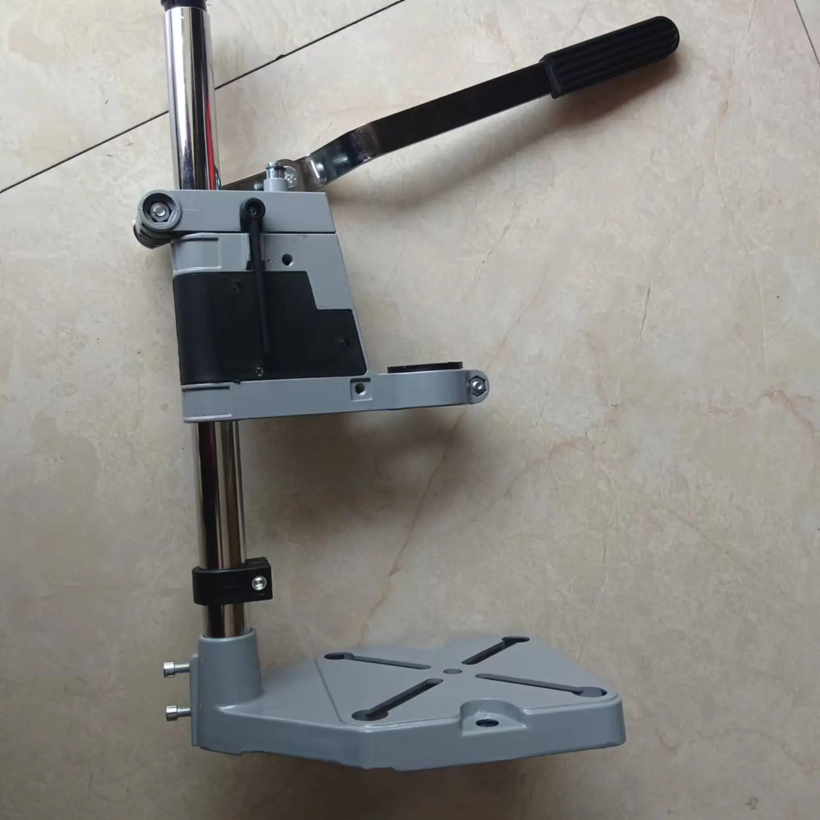 Electric Drill Stand Multi-Function Universal Tool Stand Portable Drill Press Small Size Power Equipment Versatile for Workshop