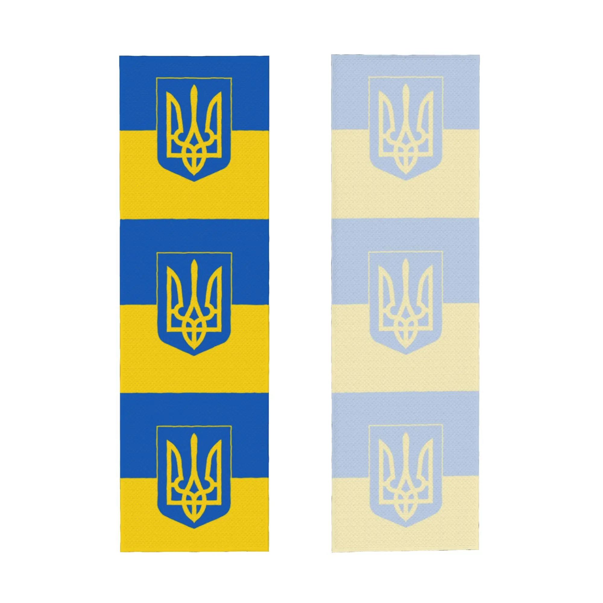 Flag Of Ukraine Cold Exercise Towel  Patriotic Super Soft Breathable Instant Cooling Towel Swimming Towels