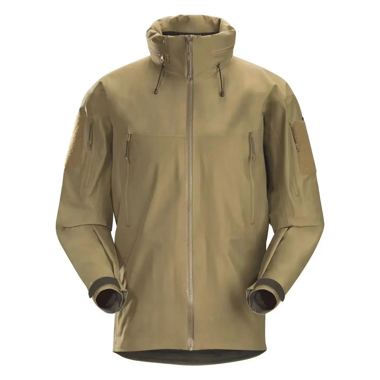 ARC Outdoor Hardshell Waterproof Jumper Men - Suitable for Sports, Hiking, Fishing, Cycling, with Rubberized Windproof Lining