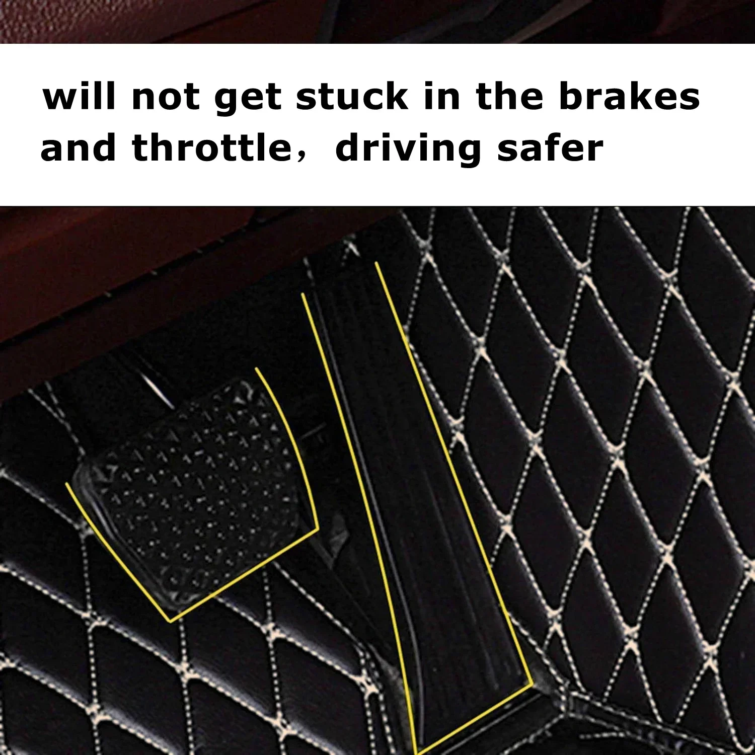 سماكة الحصير سيارة لمرسيدس بنز فيانو W639 2006 2007 2008 2009 2010 الجلود مقاوم للماء السيارات السجاد بطانات الأرضية Ful