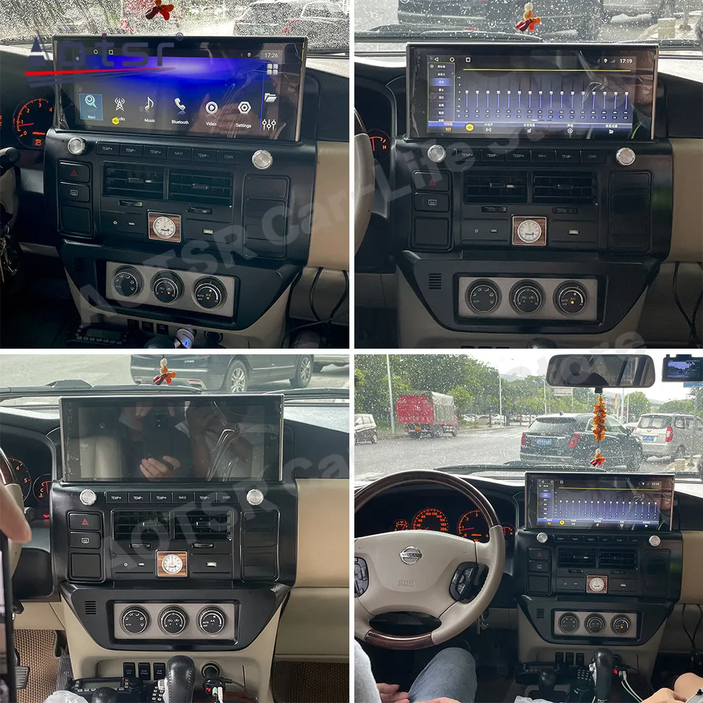 12.3INCH Multimedia Android Player For Nissan Patrol Y61 2006 2007 2008-2021 2022 For Lexus LX570 Upgrade 2020 CAR GPS Head Unit