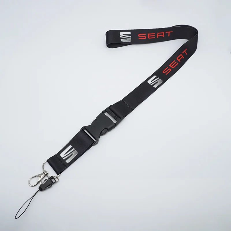 Fashion Neck Strap Lanyard Key Cell Phone Work ID Card Hanging Rope Nylon For Seat Leon Mk3 Mk2 Mk1 Ibiza 6j Cupra Accessories view 4