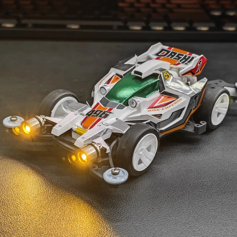 5PCS Tiny LED Light Rotary Switch Electroplated Wick Lamp Model Luminous Toys For DIY Making/House/Car/Robot Lighting Materials