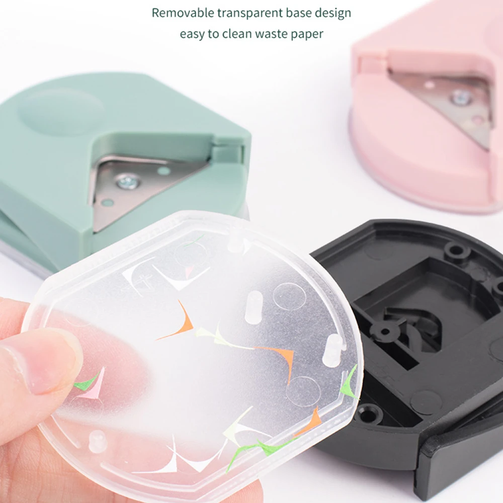 1Pc 4 Kleuren Hoek Ronder R4 Hoek Punch Draagbare Papier Trimmer Snijder Voor Kaarten Foto Snijden Diy Craft Scrapbooking Tools