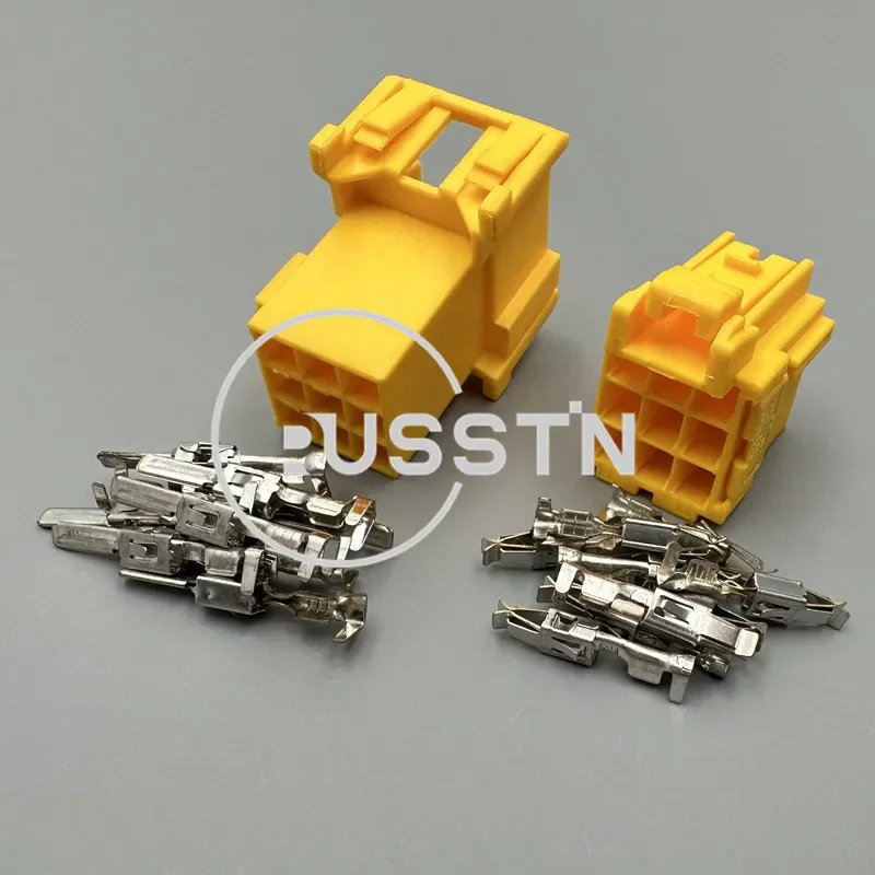 1 Set 9 Pin Automotive Connector Car Wire Harness Socket AC Assembly With Wires 967621-1 1-967621-1 1-967626-1