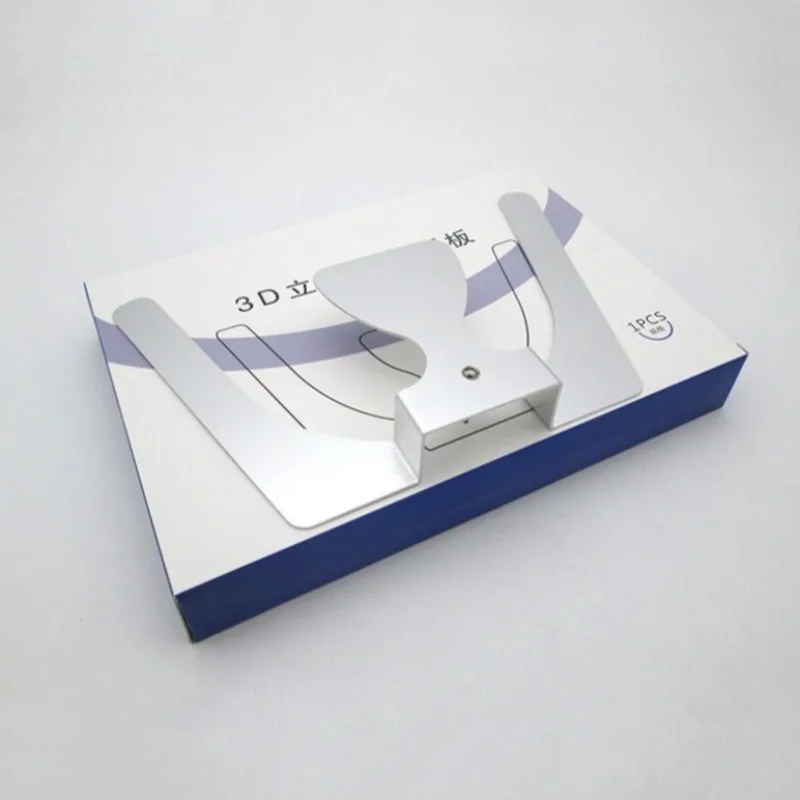 1pcs Lab 3D Jaw Plate, Aluminum Alloy Jaw Plate Measuring Plates, Dentures Measuring Guide Plate, Occlusal Plates. Best Tool s