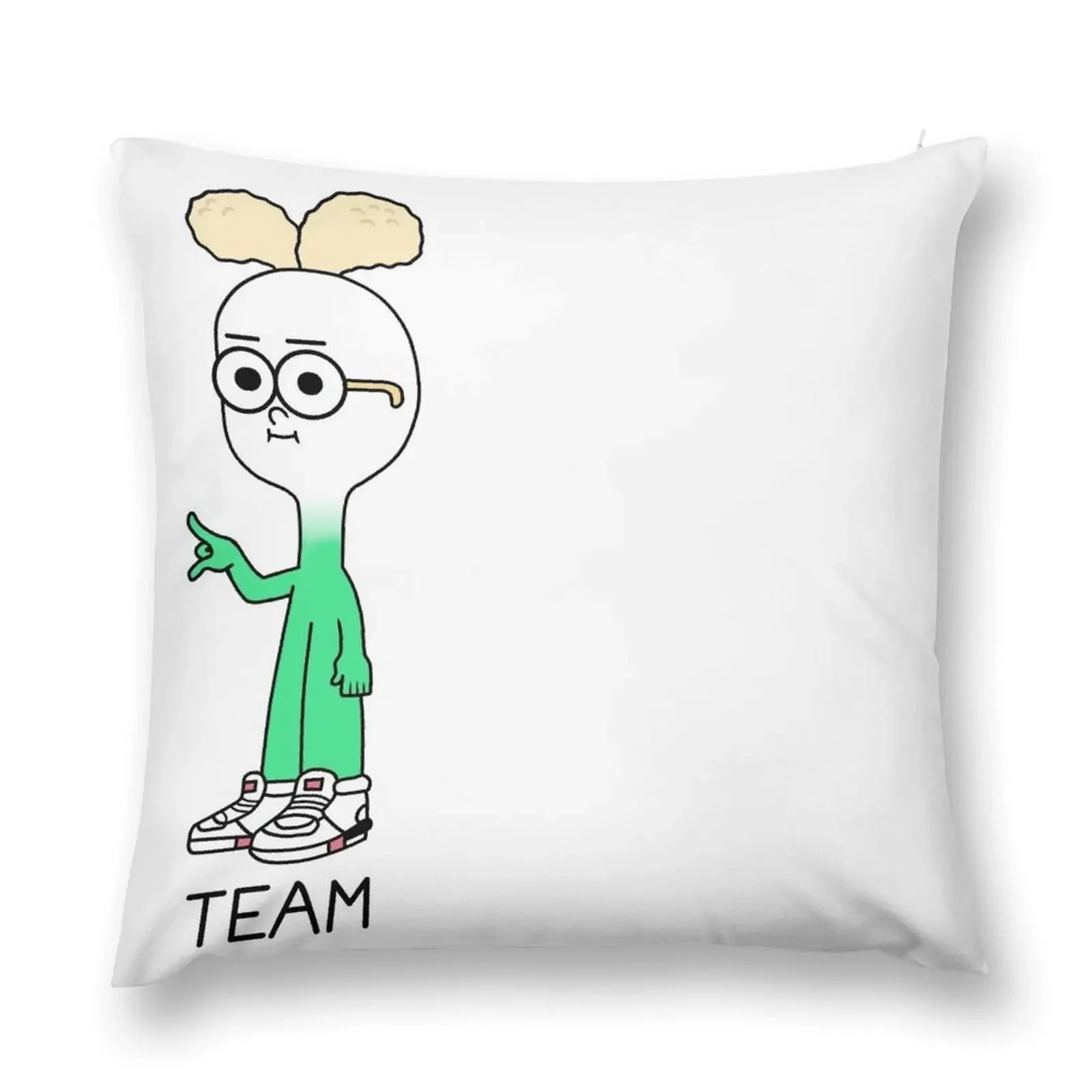 Apple and Onion-Perfect Team Throw Pillow Cushion Cover Set anime girl pillow