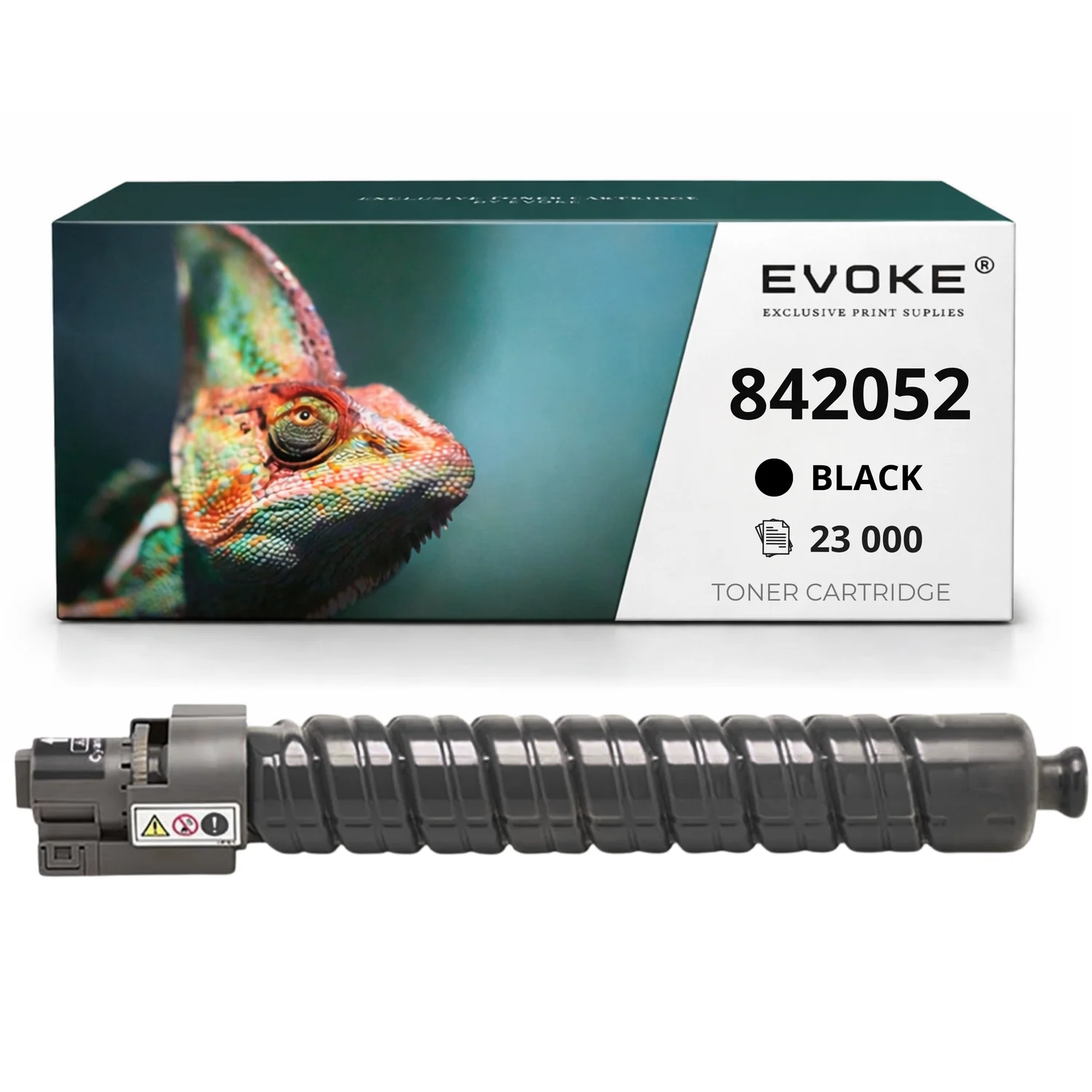 Evoke compatibele toner voor Ricoh Mpc-5501K 842052 Mpc5501K Mpc-5000 Mpc5000 Mpc-5501 Mpc5501 Mpc-4501 Mpc4501 Zwart 23000 pagina's Mpc5000 Mpc5501 Mpc4501