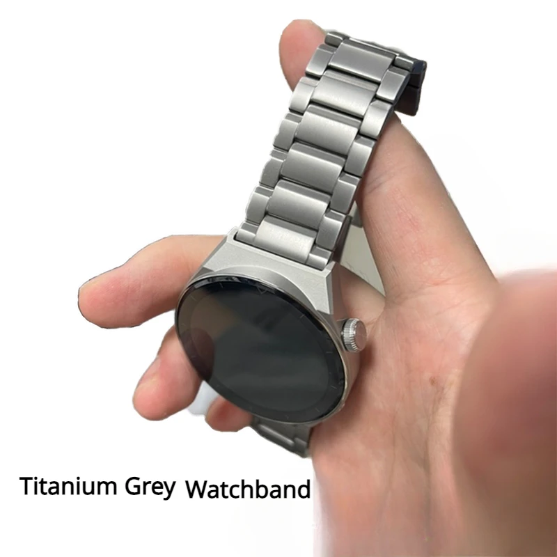 

Offical Titanium Grey Strap for Huawei Watch GT3 /3pro Titanium 22mm Watchband for Huawei GT3/3 Pro/GT2 Pro Universal Wristband